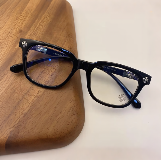 Black Chrome Glasses